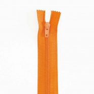 Reißverschluss, spiralig, 40 cm, 4 mm, 18304-558, orange
