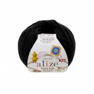 Garn, Cotton Gold Hobby New, 25460-60, schwarz
