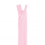 Reißverschluss, verdeckt, 35 cm, 20038-533, rosa