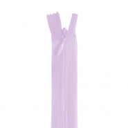 Reißverschluss, verdeckt, 35 cm, 20038-565, lila