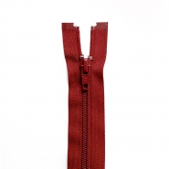 Reißverschluss, teilbar, 50 cm, 6 mm, 18299-563, bordeaux