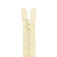 Reißverschluss, teilbar, 70 cm, 6 mm, 18301-517, hellgelb