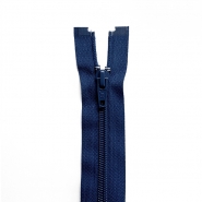 Reißverschluss, teilbar, 70 cm, 6 mm, 18301-627, dunkelblau
