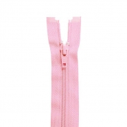 Reißverschluss, teilbar, 80 cm, 6 mm, 18302-534, rosa