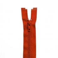 Reißverschluss, teilbar, 80 cm, 6 mm, 18302-562, rot