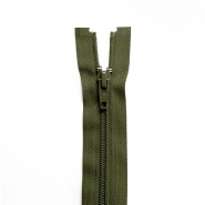 Reißverschluss, teilbar, 80 cm, 6 mm, 18302-727, grün