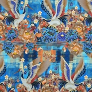 Sweatshirtstoff, digital, Tiere, 25531