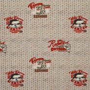 Sweatshirtstoff, digital, Tiere, 25540-22