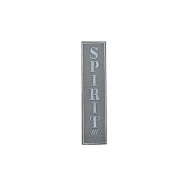 Applikation, spirit, 24388-002, grau