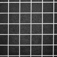Deko, Druck, imprägniert, Karo, 23928-2, schwarz