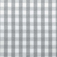 Deko, Druck, Karo, 21032-5, grau