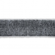 Gummiband, flauschig, 25378-027, grau