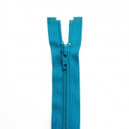 Reißverschluss, teilbar, 50 cm, 6 mm, 18299-608, türkis