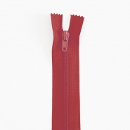 Reißverschluss, spiralig, 40 cm, 04 mm, 18304-563, rot