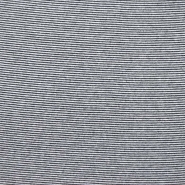 Bündchen, Streifen, 17184-269, schwarz-weiß