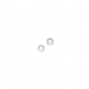 Perle, matt, 6 mm, 25697-050, weiß