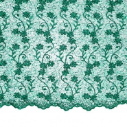 Spitze, floral, 25852-028, grün