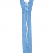Reißverschluss, teilbar, 80 cm, 5 mm, 25952-731, blau