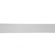 Ripsband, Polyester, 25 mm, 25349-007, grau