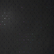 Netzstoff, elastisch, Glitter, 25968-04, schwarz