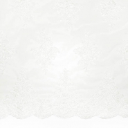 Spitze, dehnbar, floral, 26093-010, sahne