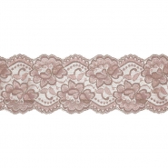 Spitze, elastisch, 95 mm, 26207-037, rosa