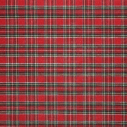 Deko, Druck, Karo, 26222, rot-grün