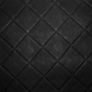 Kunstleder, Tartan, 26260-007, schwarz