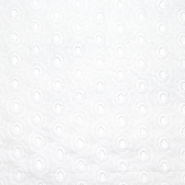 Baumwolle, Richelieu, geometrisch, 19812-650, weiß