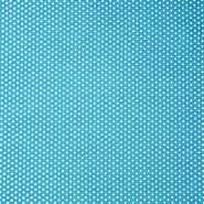Baumwolle, Popeline, Sterne, 19657-009, türkis