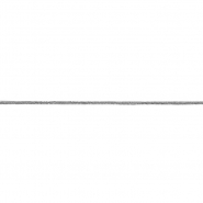 Elastikband, 3 mm, 26463-101, silbern