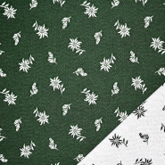Dekojacquard, beidseitig, floral, 26590-37, grün