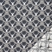 Dekojacquard, beidseitig, Tiere, 26591-90