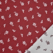 Dekojacqaurd, beidseitig, floral, 26590-25, rot