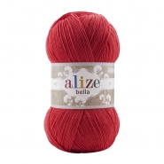 Garn, Bella, 23856-56, rot
