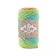 Garn, Bella Batik, 26607-4530, türkis-orange