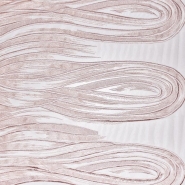 Spitze, dehnbar, abstrakt, 21997-2003, rosa