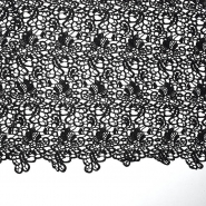 Spitze, floral, 25851-1001, schwarz
