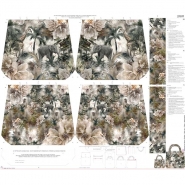 Deko, Druck, digital, tropisch, Tasche, 26667