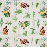 Deko, Druck, digital, pflanzlich, 26692-0802