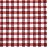 Dekogewebe, Karo, 21032-9, bordeaux