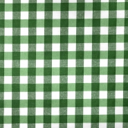 Deko, Druck, imprägniert, Karo, 26693-2, grün