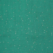 Musselin, doppelt, Punkte, 26624-260, grün