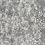 Dekogewebe, digital, pflanzlich, 26916-1900, grau