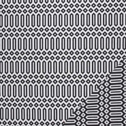 Dekojacquard, beidseitig, geometrisch, 26973-06