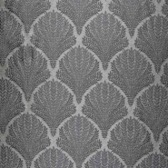 Dekojacquard, beidseitig, Stil, 27147-626, grau