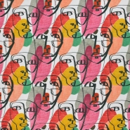 Deko, Druck, Panama, digital, Gesichter, 27152-010