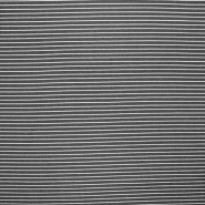 Gewebe, Viskose, Streifen, 27216-3, schwarz