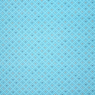 Baumwolle, Popeline, Ornament, 27265-021, türkis