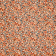 Baumwolle, Popeline, floral, 27267-036, orange